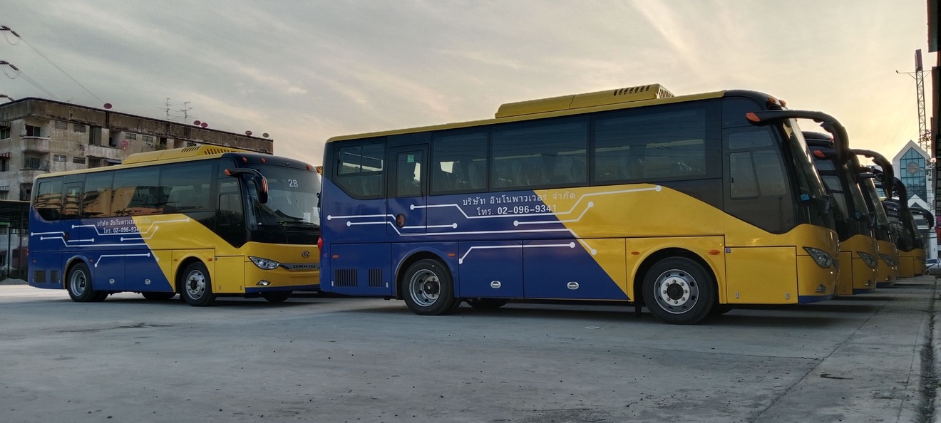 ANKAI EV Bus มุมมองด้านหลัง - Smart City Ready